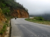 Nevoeiro a descer a Serra da Leba, Lubango, Angola