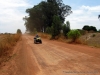Moto 4 no percurso do Huambo para Caconda
